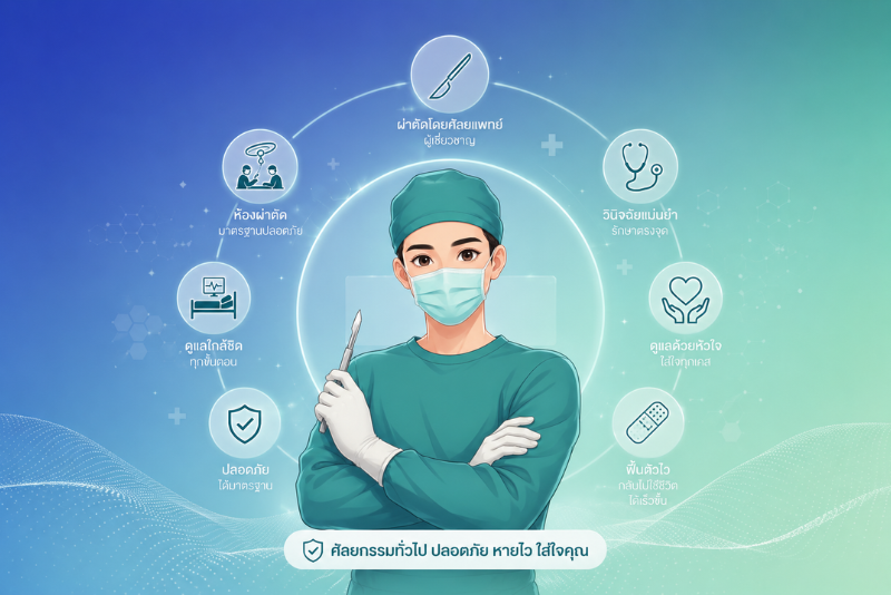 คลินิกศัลยกรรมทั่วไป