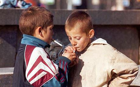การสูบบุหรี่ของวัยรุ่น